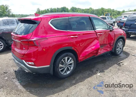 2020 Hyundai Santa Fe Sel from USA, damaged, VIN 5NMS3CAD9LH229140